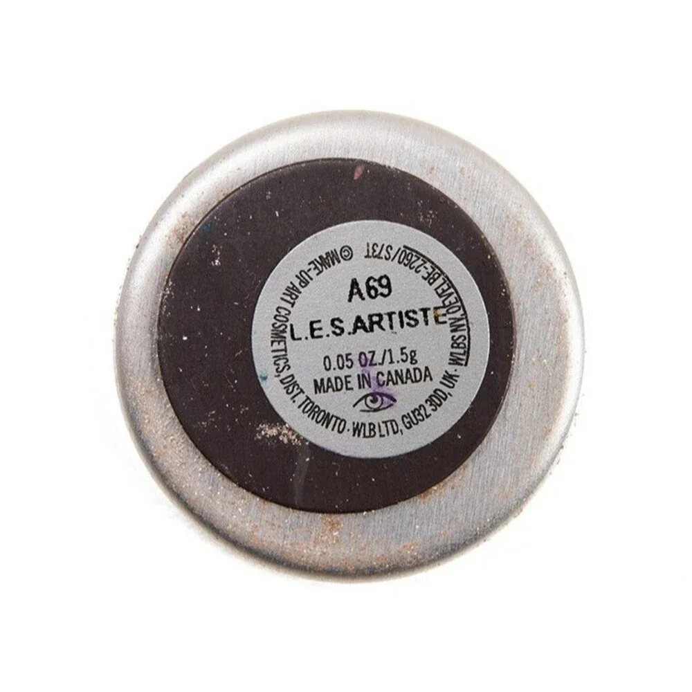 MAC L.E.S. ARTISTE Eye Shadow ~ Pewter Sparkle Frost ~ Pro Palette Pan Refill